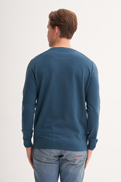 Cazador Πουλόβερ με λαιμόκοψη με λεπτή εφαρμογή και απαλή αφή