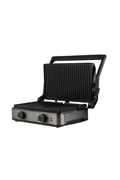 Leggno Le-Grpro501Bkxl Gourmet Pro Grill & Toaster 2150W Smoked