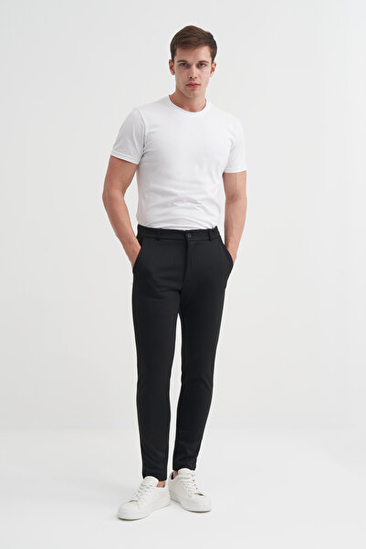 Cazador Jogger Örme Pantolon Düz Paça Cepli