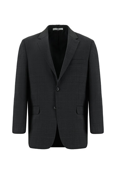 Abdullah Kiğılı Regular Fit Yünlü Klasik Ekose Takım Elbise