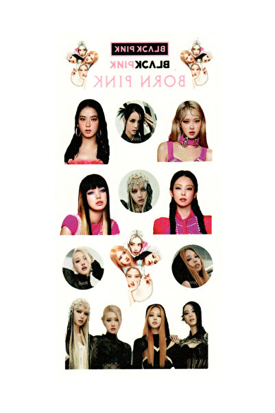 Limmy Tattoo Geçici Dövme Vücut Dövmesi 9x19 cm - Blackpink Born