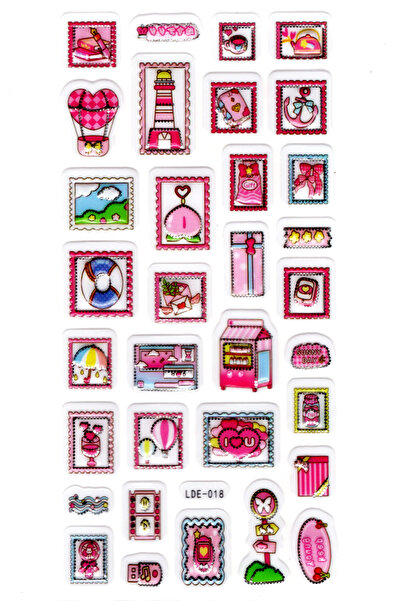 Limmy Etichetă autocolantă pentru planificator de 19x9 cm - Carte poștală în ...