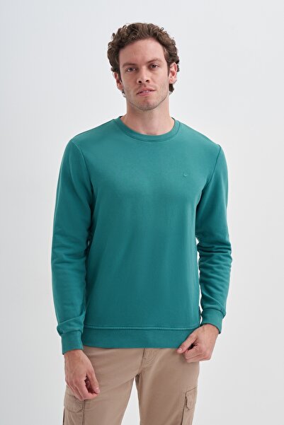 Cazador Slim Fit Mevsimlik 3 İplik Pamuk Karışımlı Sweatshirt