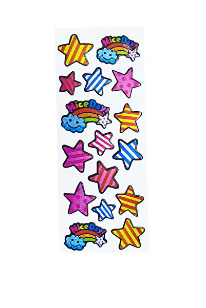 Limmy Autocolant Caiet cu autocolante în relief, autocolant pentru planificat...