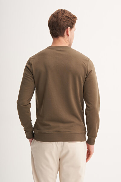 Cazador Slim Fit Seasonal 3 Thread Cotton Blend Sweatshirt