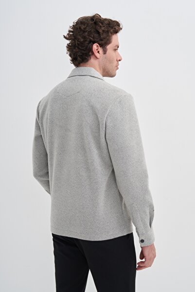 Cazador Regular Fit Cep Detaylı Oduncu Gömlek