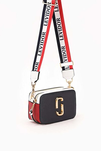 Levidor 930136 Kadın Çift Bölmeli Kalın Askılı Omuz Çantası