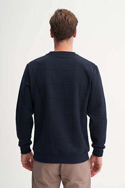 Cazador Регулярна кройка, карирана, ватирана, жакардова, вискозна смес, суитшърт