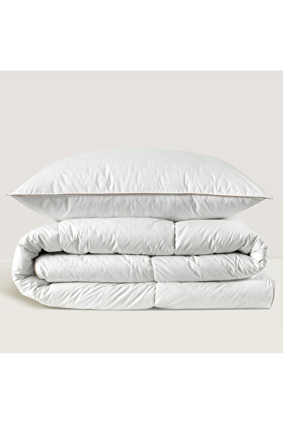 Qua Home Irie Çift Kişilik Kaz Tüyü & Mikrojel Yorgan 195x215 cm