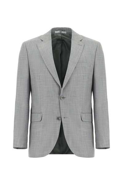 Kiğılı Slim Fit Dar Kesim Klasik Desenli Takım Elbise