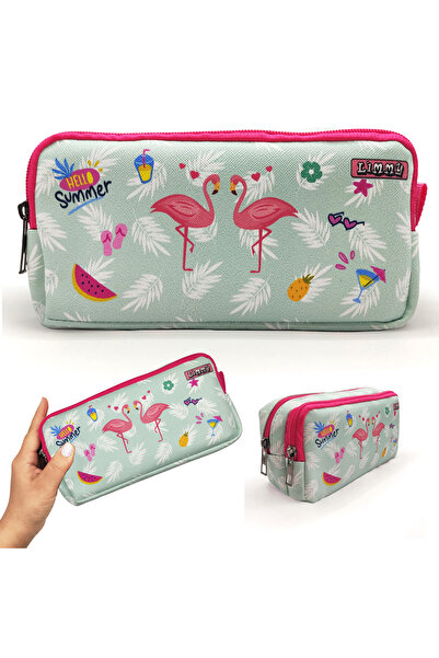 Limmy Husă pentru creion Flamingo Husă pentru creion din piele vegană Suport ...