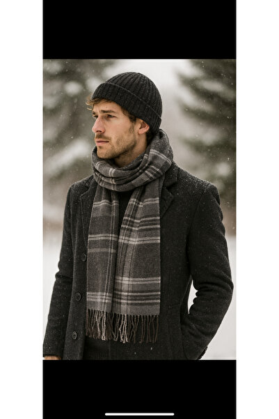 Vemod Polyviscon Quality Woven Winter Men's Scarf