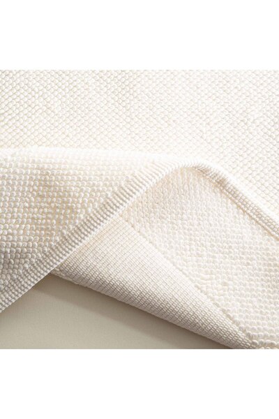 Ecocotton Χαλάκι μπάνιου Kaia 100% Βαμβακερή Κρέμα 60x100 εκ