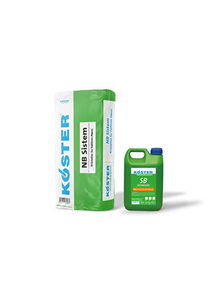 Köster Nb Sistem Kristalize Su Yalıtımı Harcı (2k) 28 Kg Set