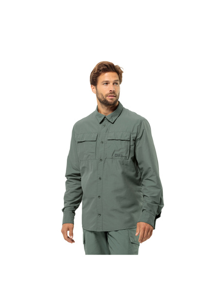 Jack Wolfskin Barrier L/S Erkek Gömlek