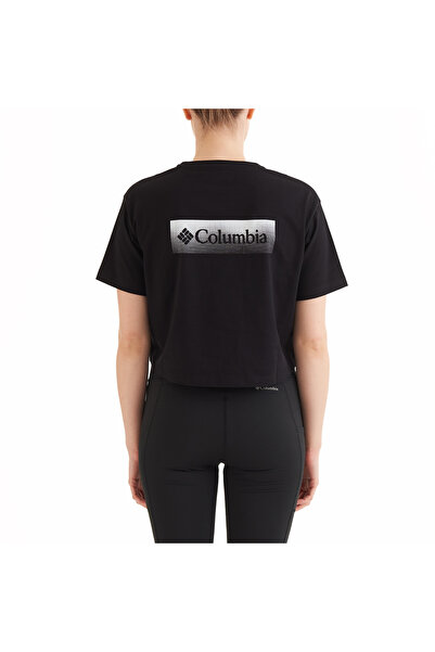 Columbia CSC Framed Halftone Logo Kadın Kısa Kollu T-Shirt