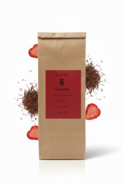 Tea Escape Kimberley ( Çilek ve Vanilyalı Rooibos çayı ) 50 gr