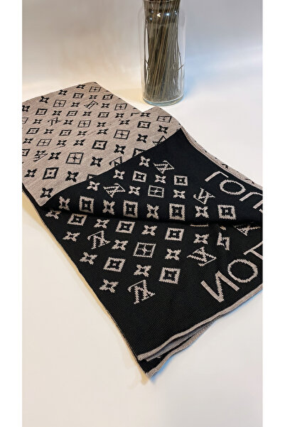 Onur Κασκόλ - Νέα Συλλογή Ποιοτικό Υφαντό Μοτίβο Κασκόλ διπλής όψης Χειμερινό Προϊόν Μόδας Κατάστημα