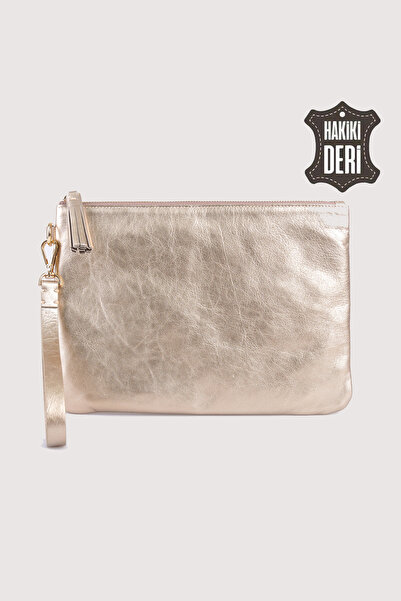SİMORE Hakiki Deri Kadın Clutch Çanta 9121