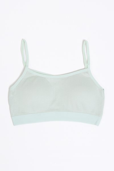 Generic Brand Mint Green Modal Padded 2-Piece Bustier