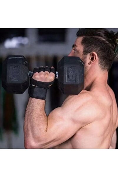 huitich Neoprene and Nylon Fitness Gloves for Ultimate Performance Black Medium