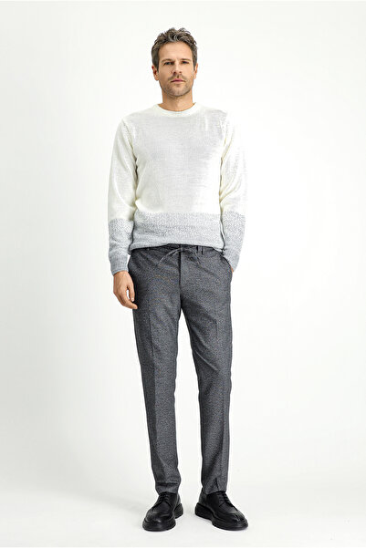 Kiğılı Супер Слім Фіт Екстра Вузький Крій Еластичний Пояс З Візерунком Лікра Класичні Тканинні Штани