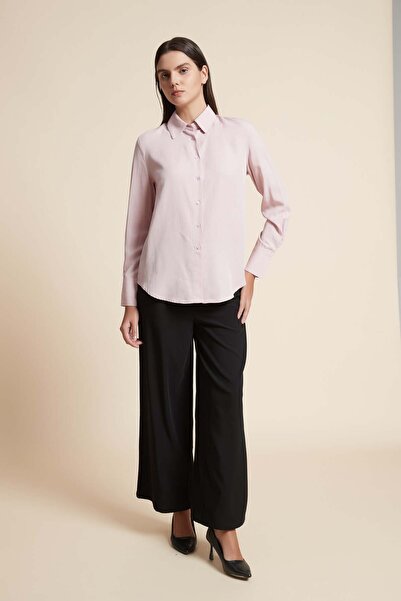 Yola قميص سادة بأكمام طويلة