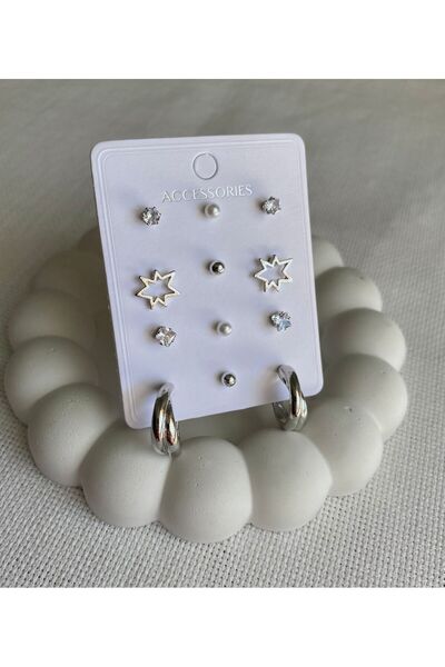 DEMOKAN 12 قطعة من الأقراط النسائية الخفيفة - بانج