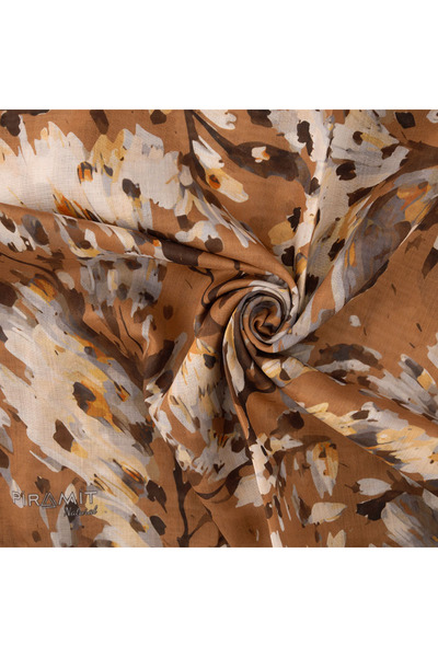 PİRAMİT Natural Patterned Scarf