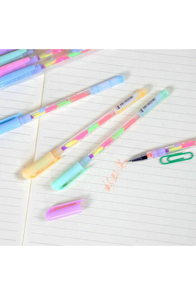 Limmy قلم جل قوس قزح - قطعة واحدة