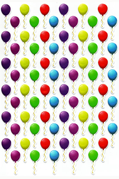 Limmy Sticker Kabartmalı A4 Boyutunda Stiker Defter, Planlayıcı Etiket-(lim21...