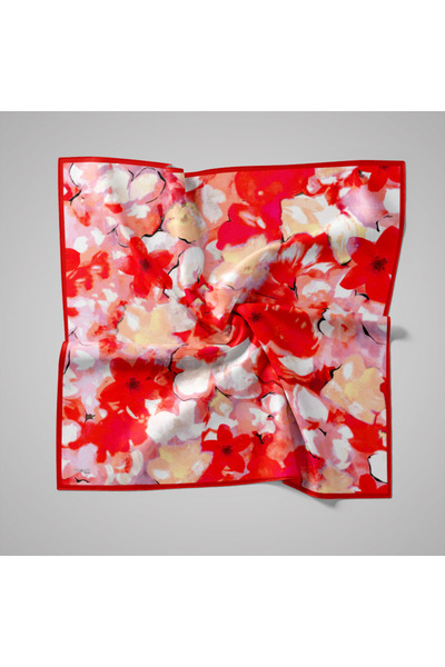 PİRAMİT Natural Patterned Scarf