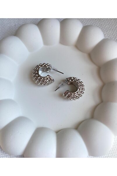 DEMOKAN أقراط نسائية سمينة مسننة