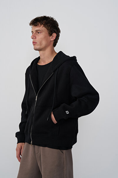 Beyyoglu Oversize Kısa Hoodie