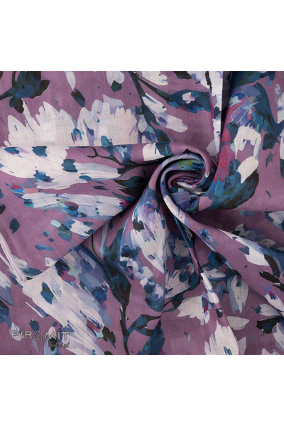 PİRAMİT Natural Patterned Scarf