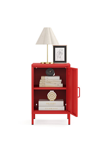 Furni24 Pera Komodin Kapaklı 41,5 x 40 x 64,50 cm - 9 Renk Seçeneği Bulunmaktadır