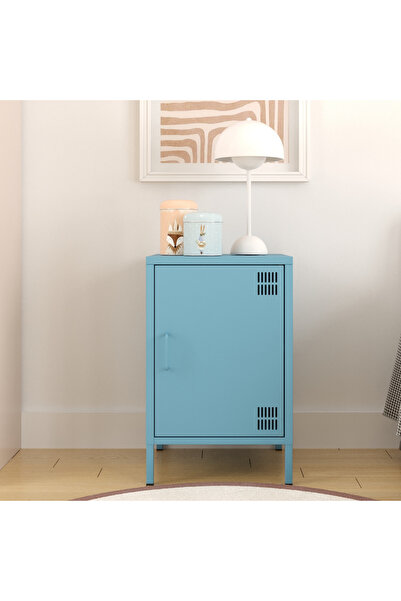 Furni24 Pera Komodin Kapaklı 41,5 x 40 x 64,50 cm - 9 Renk Seçeneği Bulunmaktadır