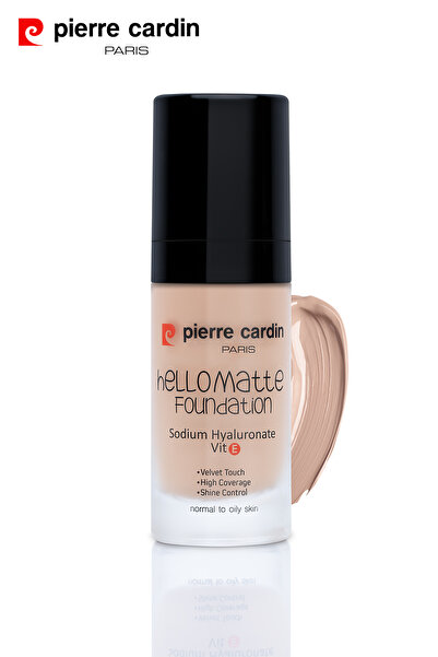 Pierre Cardin Hellomatte Foundation - Medium Beige - 30 ml