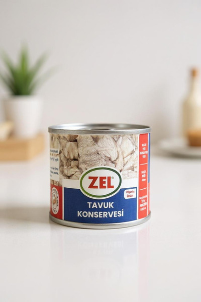 Zel Haşlanmış Tavuk Konservesi