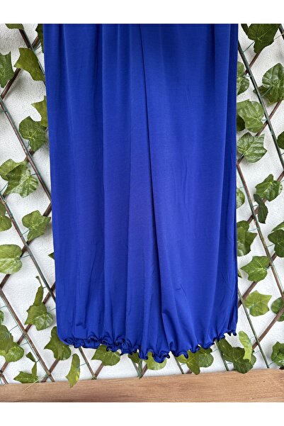 Blotch شال ليكرا ساكس عالي الجودة من الليكرا ساندي جيرسي باللون الأزرق