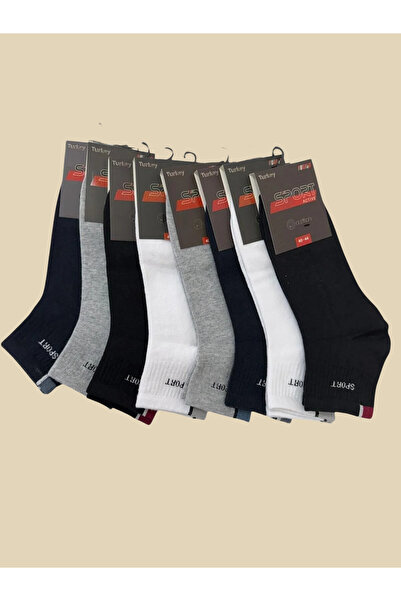 ragistore 5'li Sport Pamuklu Erkek Yarım Konç Çorap