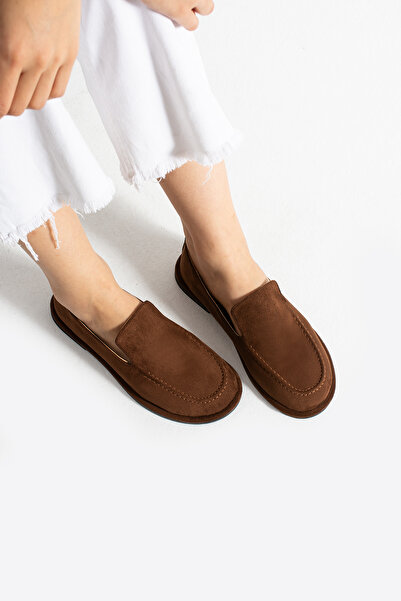 DUXAL SHOES Comfortable Women's Suede Moccasin Shoes Loafer