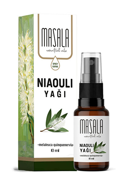 Masala Niaouli Uçucu Yağı %100 Saf Özel Sprey Başlıklı Seyreltilmemiş ( Niaouli Essential Oil )