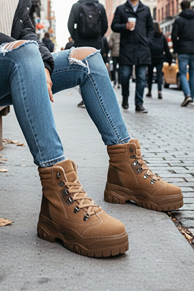 Giyyin Taba Kadın Bot Mj1944