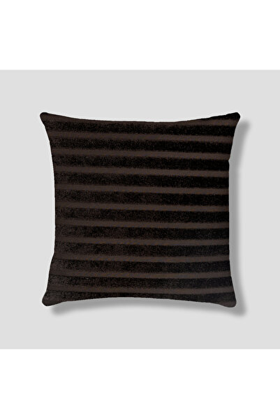 Sezyon Κάλυμμα μαξιλαριού με σχέδιο Elya 50×50 σε σκούρο καφέ χρώμα