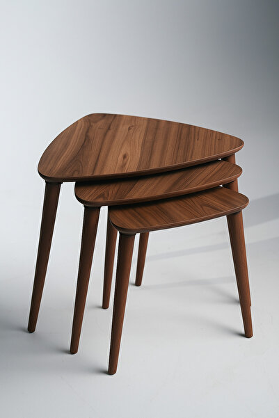 AYGE Tokyo 3lü Zigon Sehpa %100 MDF