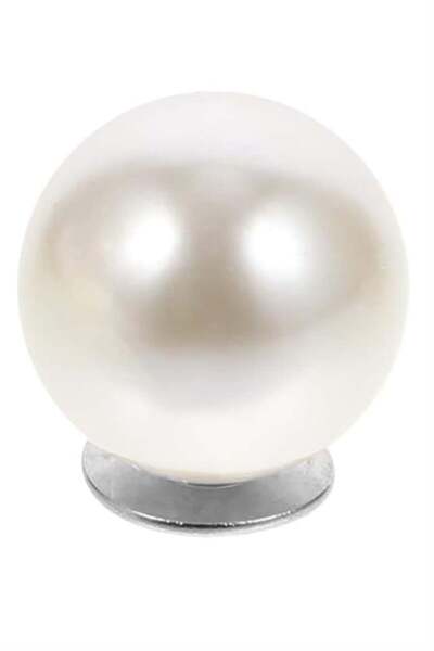 hapshoe 20 Adet Tam Yuvarlak 6mm İnci Çakma Rivet