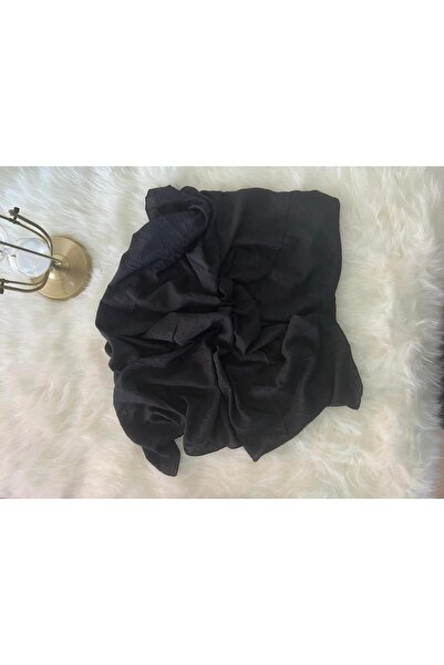 VaVscarfs وشاح كراش من الخيزران، حجاب كراش، أسود