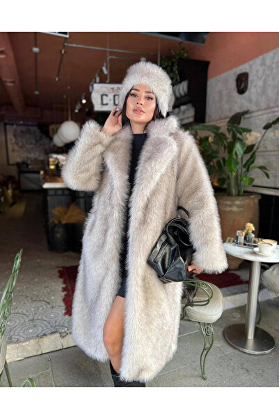 MODA Yeni sezon kadın surt uzun kumşakcık kürk