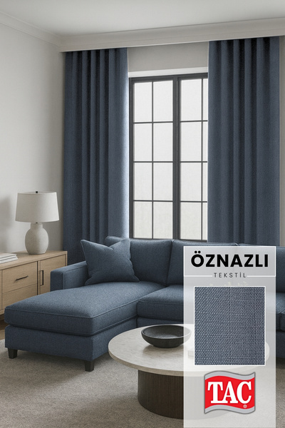 Taç Натуральна тканина з ефектом льону – з додатковою підкладкою, багата кольорова гама, простий і елегантний дизайн